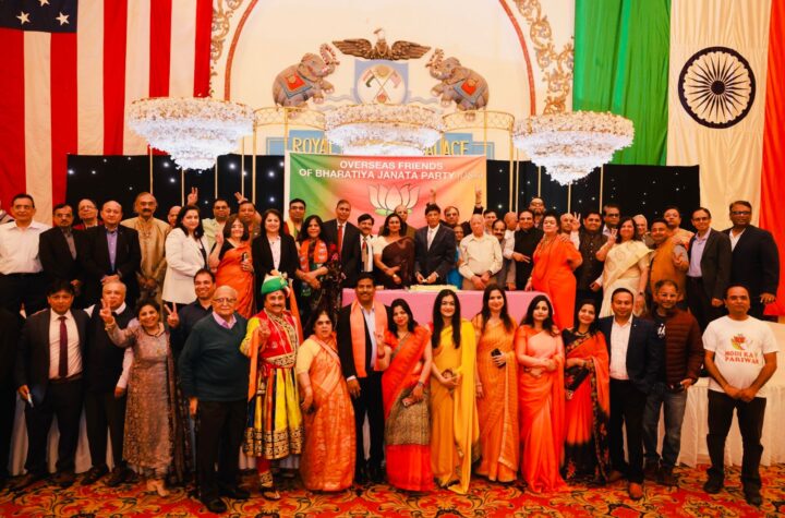 బీజేపీ ఎన్నికల విజయాలపై అమెరికాలో సంబరాలు 