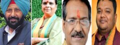 ఢిల్లీ, పంజాబ్, హర్యానా, త్రిపురాలల్లో బిజెపికి కొత్త అధ్యక్షులు