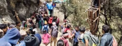 కేదార్‌‌నాథ్ యాత్ర తాత్కాలికంగా నిలిపివేత