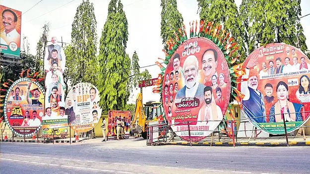తెలంగాణలో బీజేపీకి అద్భుత ఆదరణ