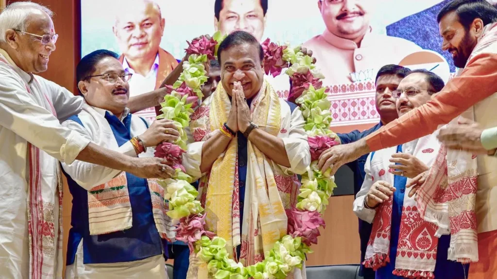 అసోం సీఎంగా మరోసారి హిమంత బిశ్వ శర్మ12న ప్రమాణ స్వీకారం 