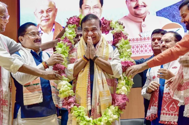 అసోం సీఎంగా మరోసారి హిమంత బిశ్వ శర్మ12న ప్రమాణ స్వీకారం 