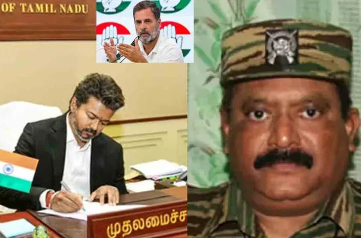 ఎల్టీటీఈ మాజీ నేతకు నివాళులతో వివాదంలో సీఎం విజయ్