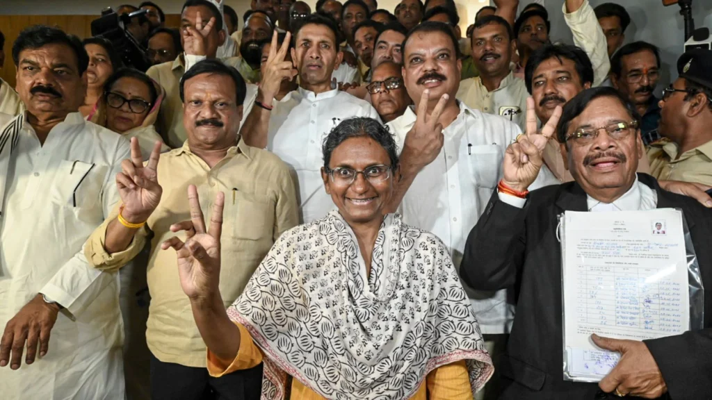 మీనాక్షి నటరాజన్ రాజ్యసభ నామినేషన్ తిరస్కరణ