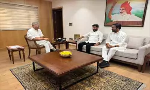 మెట్రో రైల్ ఫేజ్ -2పై రైల్వే మంత్రితో రేవంత్, కిషన్ భేటీ 