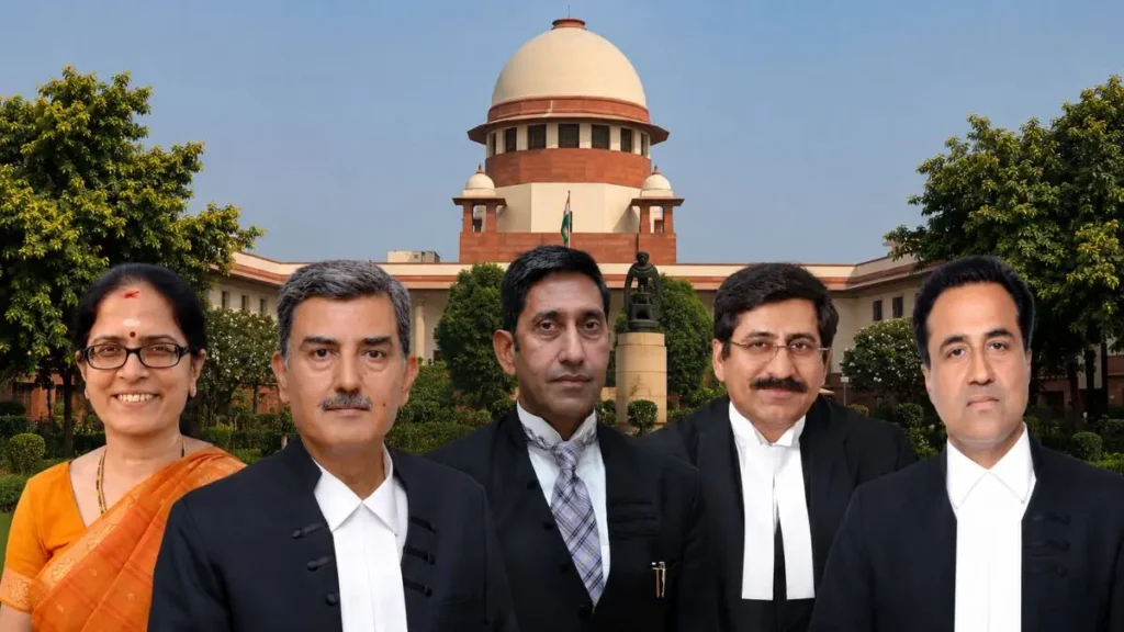 సుప్రీంకోర్టుకు ఐదుగురు కొత్త జడ్జీల నియామకం