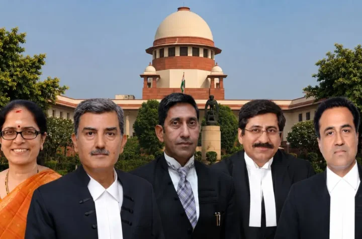 సుప్రీంకోర్టుకు ఐదుగురు కొత్త జడ్జీల నియామకం