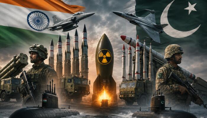 అణ్వాయుధాలలో పాకిస్థాన్ ను అధిగమించిన భారత్