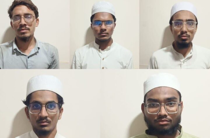 ఐదుగురు జైషే మహమ్మద్‌ టెర్రరిస్టులు అరెస్టు