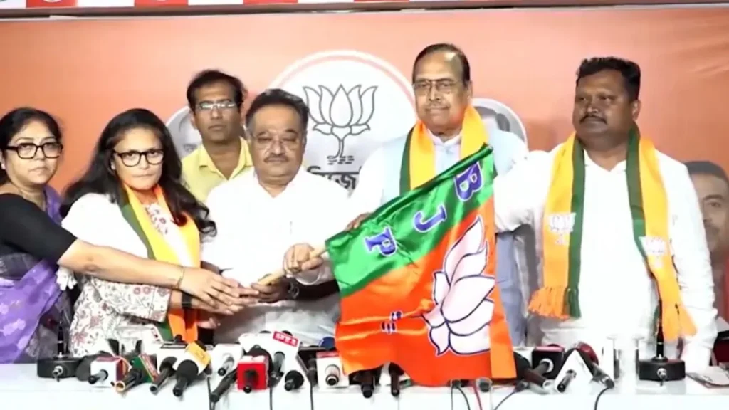 బీజేపీలో చేరిన ముగ్గురు టిఎంసి మాజీ రాజ్యసభ సభ్యులు