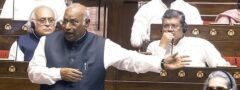 రాజ్యసభలో ఖర్గే వ్యాఖ్యలపై దుమారం… `మనుస్మృతి’ వ్యాఖ్యలు తొలగింపు