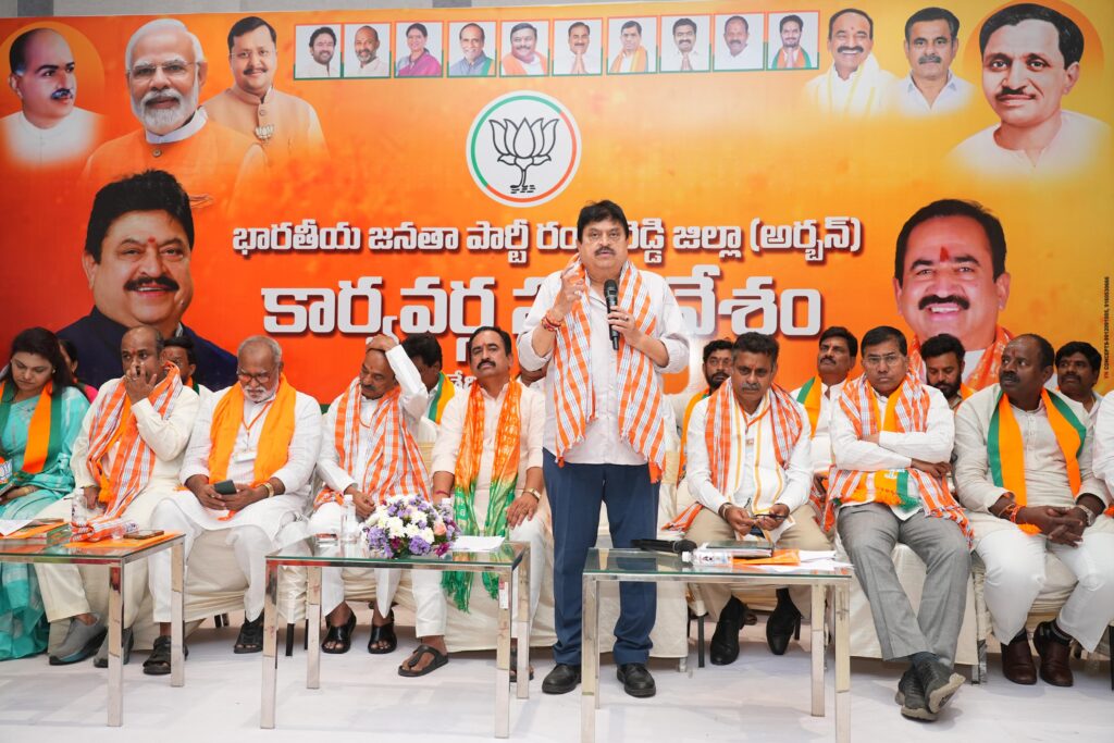 జీహెచ్‌ఎంసీ ఎన్నికల్లో మేయర్ పీఠమే బిజెపి లక్ష్యం