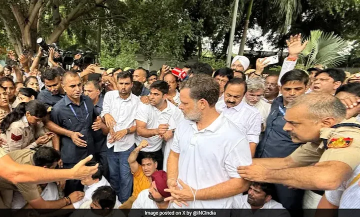 సొంత ఎంపీలను అబద్దాలతో ప్రధాని నివాసం వద్దకు తీసుకొచ్చిన రాహుల్ 