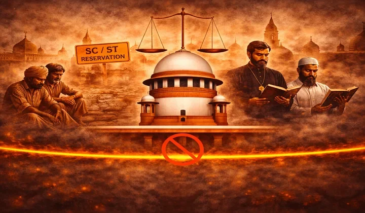 మతం మారితే ఎస్సీ హోదా పోవడం ఖాయం