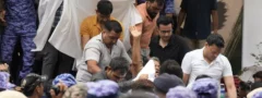 వాంగ్‌చుక్‌ను ఆసుపత్రికి తరలించిన పోలీసులు
