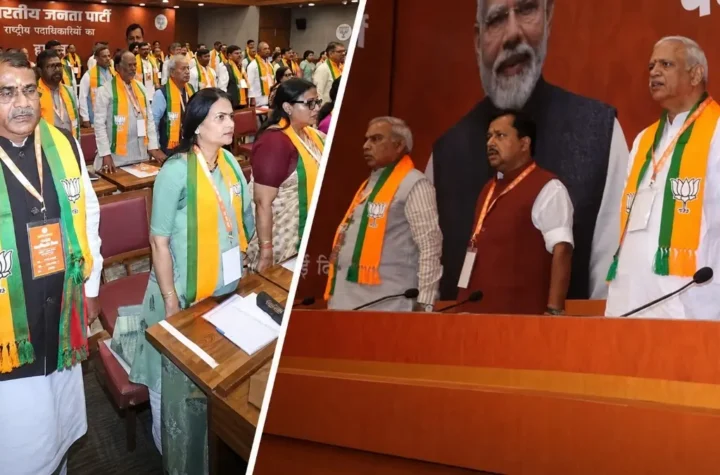 జెన్ జెడ్ ప్రచార కార్యక్రమం కోసం బీజేపీ బృందం