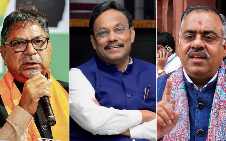 యూపీకి వినోద్‌ తావ్డే, పంజాబ్‌ కు సతీశ్‌ పూనియా, గుజరాత్‌ కు తరుణ్‌ చుగ్‌