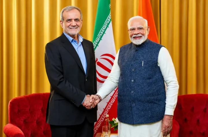 ఇరాన్ అధ్యక్షుడు పెజెష్కియన్‌తో ప్రధాని మోదీ భేటీ