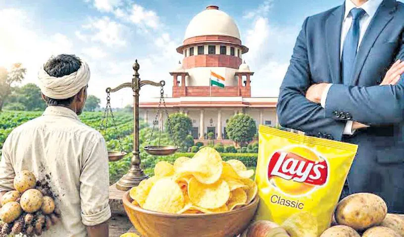 సుప్రీంకు చేరిన లేస్‌ చిప్స్‌పై  పెప్సికో-రైతుల వివాదం