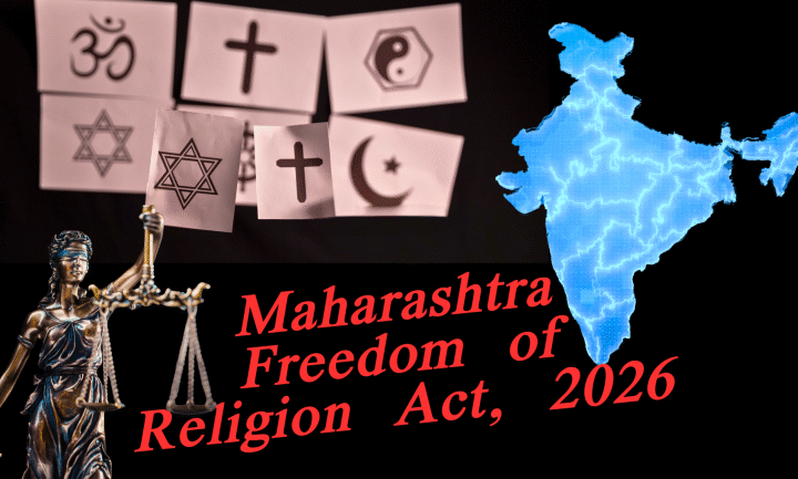 మహారాష్ట్రలో మత స్వాతంత్రం చట్టం 28 నుండి అమలు 
