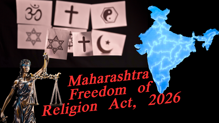 మహారాష్ట్రలో మత స్వాతంత్రం చట్టం 28 నుండి అమలు 