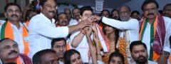 ఫీజు బకాయిలకై దీక్ష విరమించిన రామచందర్ రావు 
