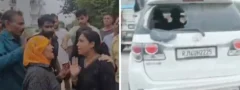 సీజేపీ కార్యకర్తలను తరిమి కొట్టిన గ్రామస్థులు