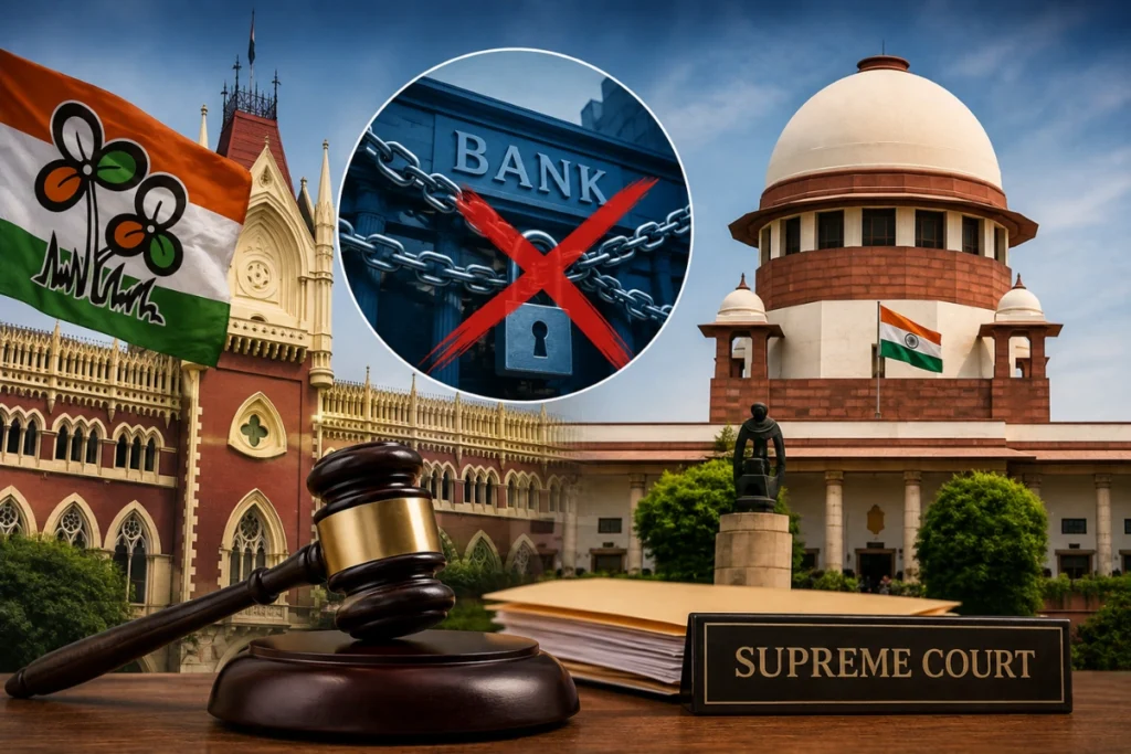 టీఎంసీ బ్యాంక్ అకౌంట్లపై నిషేధం తొలగింపుకు సుప్రీం నిరాకరణ