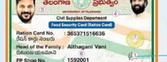 స్మార్ట్ కార్డులపై సీఎం రేవంత్, మంత్రి ఉత్తమ్ ల ఫోటోలపై దుమారం 