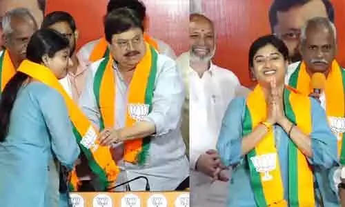 బిజెపిలో చేరిన కొరియోగ్రాఫర్ శ్రష్టి వర్మ