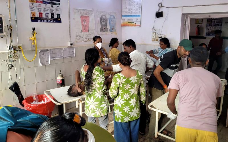 బీహార్ అశోక్ ధామ్ ఆలయం ప్రాంగణంలో తొక్కిసలాట