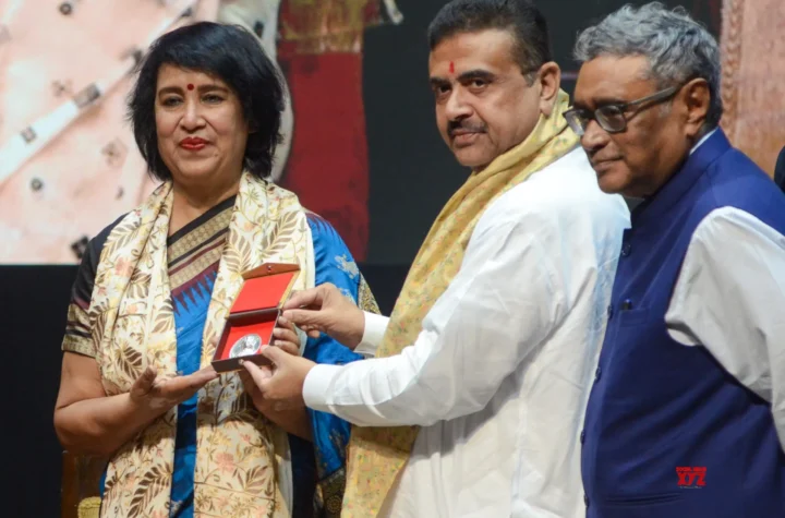 తస్లీమా నస్రీన్ భద్రతకు సువెందు అధికారి భరోసా