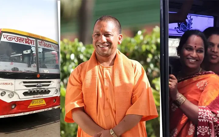 యుపిలో 60 ఏళ్ళు పైబడిన మహిళలకు ఉచిత బస్సు ప్రయాణం 