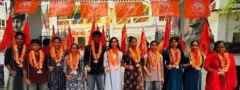 కేరళలో వామపక్షాల కంచుకోటను బద్దలు కొట్టిన ఎబివిపి 