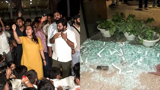 ఢిల్లీలో భవనం కూలడంపై ఎబివిపి నిరసన.. ఎంసిడి కార్యాలయంపై దాడి 