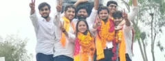 ఢిల్లీ యూనివర్సిటీ ఎన్నికల్లో ఏబీవీపీ హవా, 3 స్థానాలు కైవసం