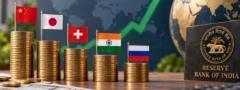 విదేశీ మార‌క నిల్వ‌ల్లో రష్యాను అధిగమించిన భార‌త్