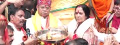ఖైరతాబాద్‌ మహాగణపతికి గవర్నర్‌ దంపతుల తొలి పూజ