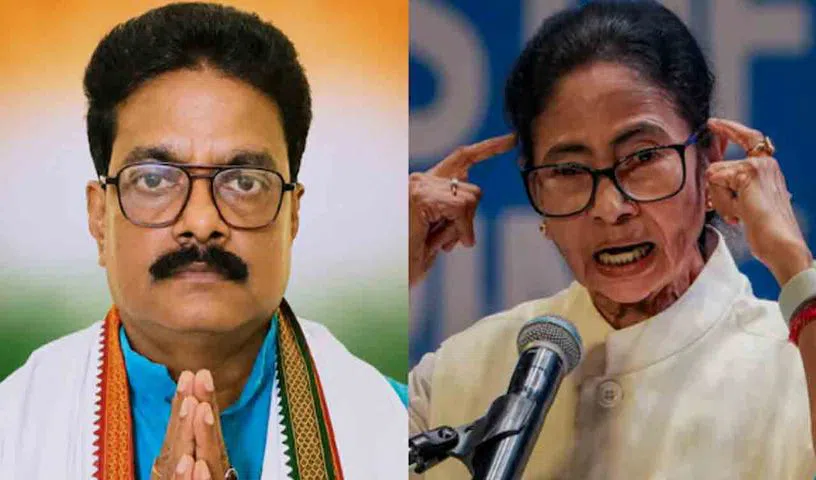 మమతా మద్దతు తర్వాత కాంగ్రెస్ నందిగ్రామ్ అభ్యర్థి అరెస్ట్‌