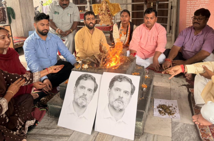 రాహుల్ గాంధీకి బీజేపీ ‘బుద్ధి శుద్ధి’యజ్ఞం