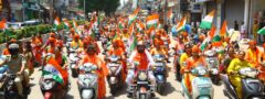 కదం తొక్కిన బీజేపీ మహిళా మోర్చా ‘మహిళా శక్తి స్కూటీ ర్యాలీ’