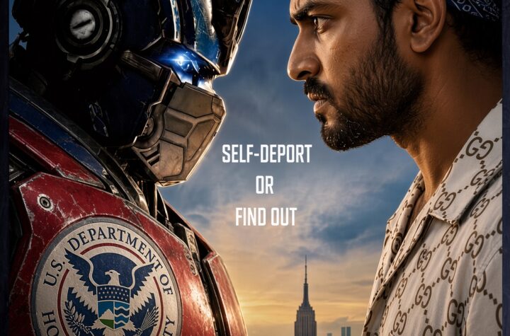 ‘మిస్టర్ సింగ్’ పోస్టర్ తో ట్రంప్ బృందం జాత్యాహంకార వ్యాఖ్యలు